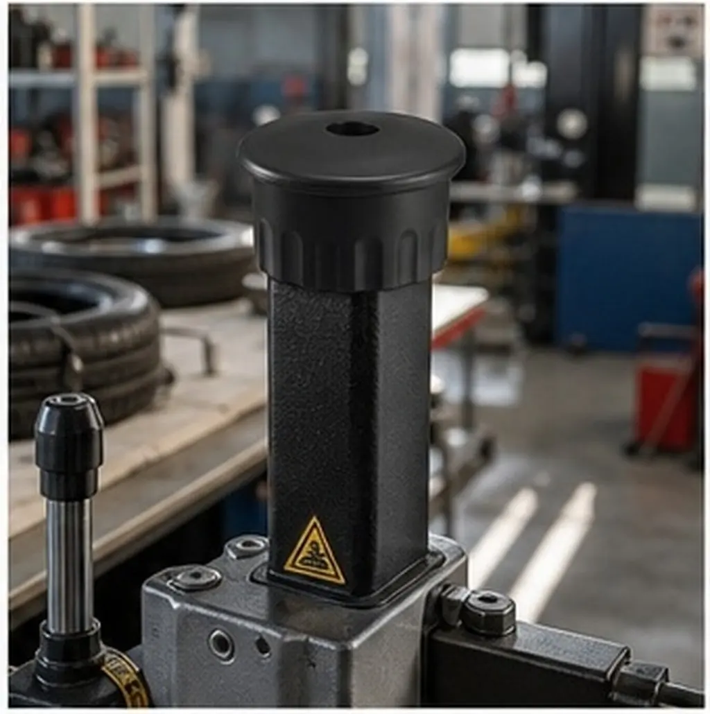 Plastic Hexagonal Shaft Top Cover Tire Changer Repair Part Secure Fit Long-Lasting Wear Resistance Auto Tire Machine Accessories