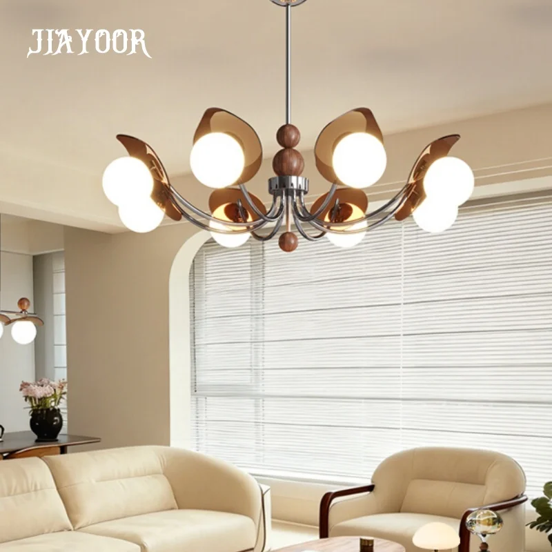 

Подвесной светильник для гостиной, французский роскошный светильник высокого класса, основной светильник в стиле ретро, американская лампа для спальни, столовой, античный стиль