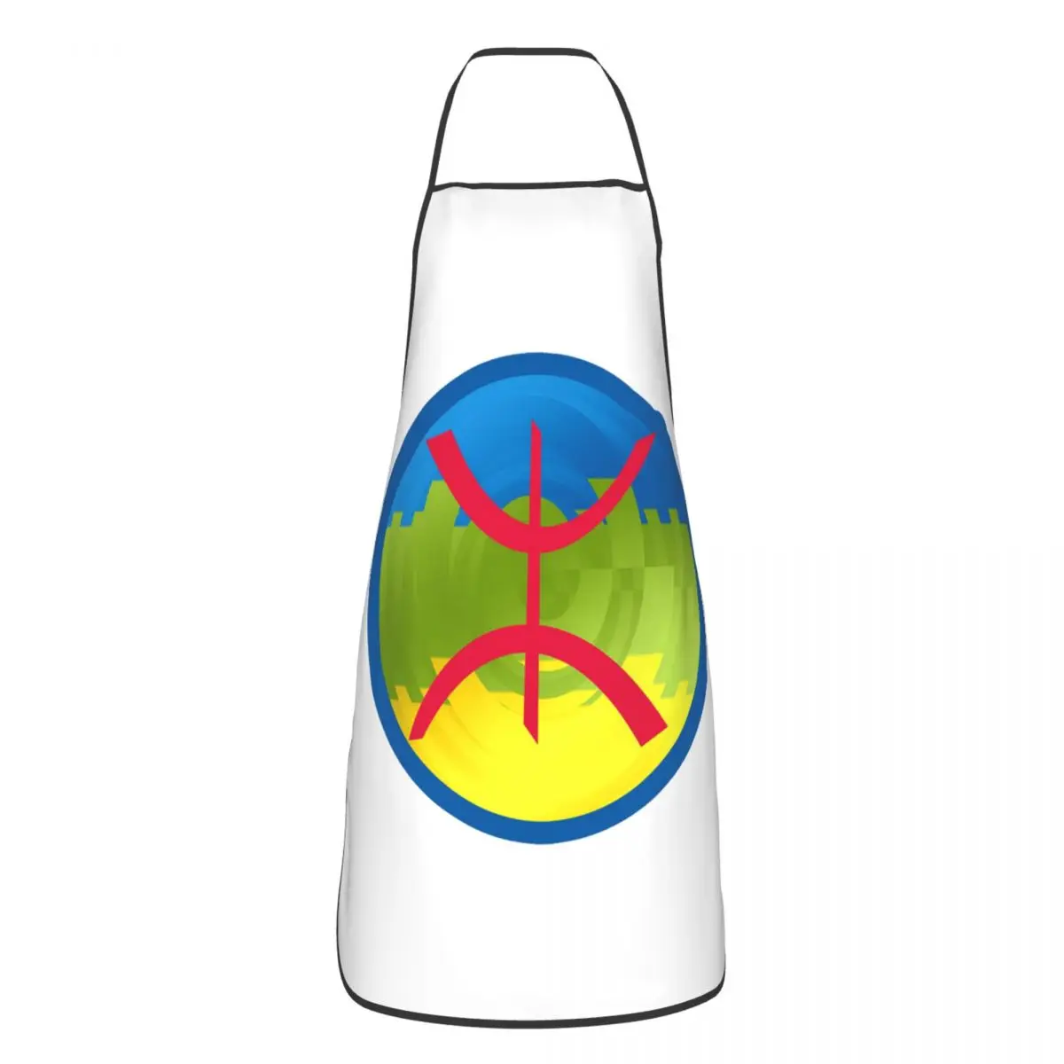 Berber Kabyle Berbers Amazigh Flag Aprons Chef Baking Tablier Waterproof Bib Kitchen Cleaning Pinafore for Women Men Gardening