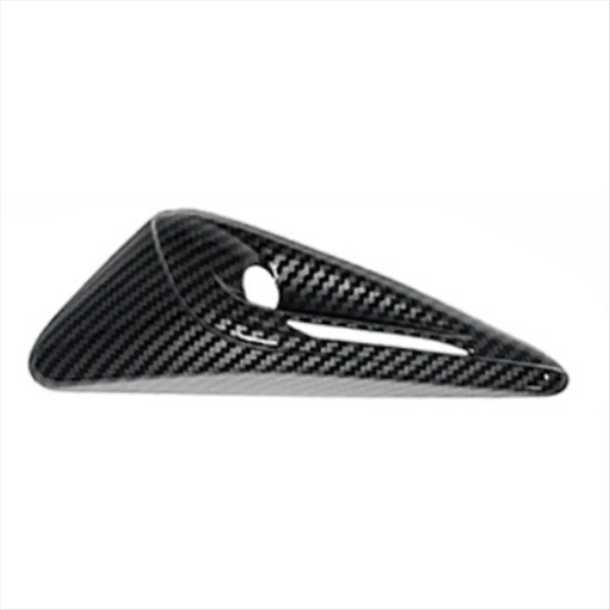Super Sale Car Side Camera Cover Carbon Fiber Fender Trim Accessories for Tesla Model Y 2024+ Camera Protective Cover