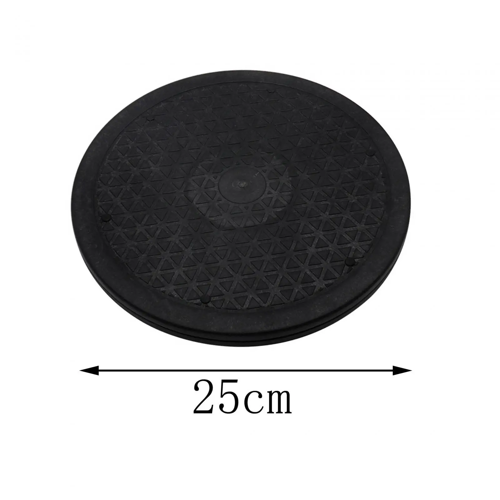 Lazy Turnplate Heavy Duty Durable Nonslip Round Multiuse Rotating Swivel Plate for Model Monitors Speakers TV Clay Pottery