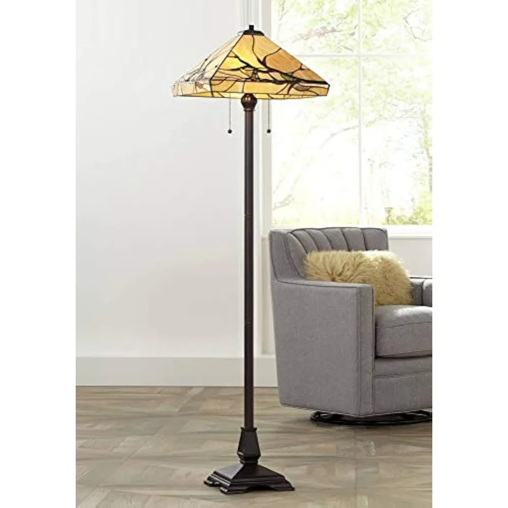 Tiffany Style Floor Lamp Standing 62