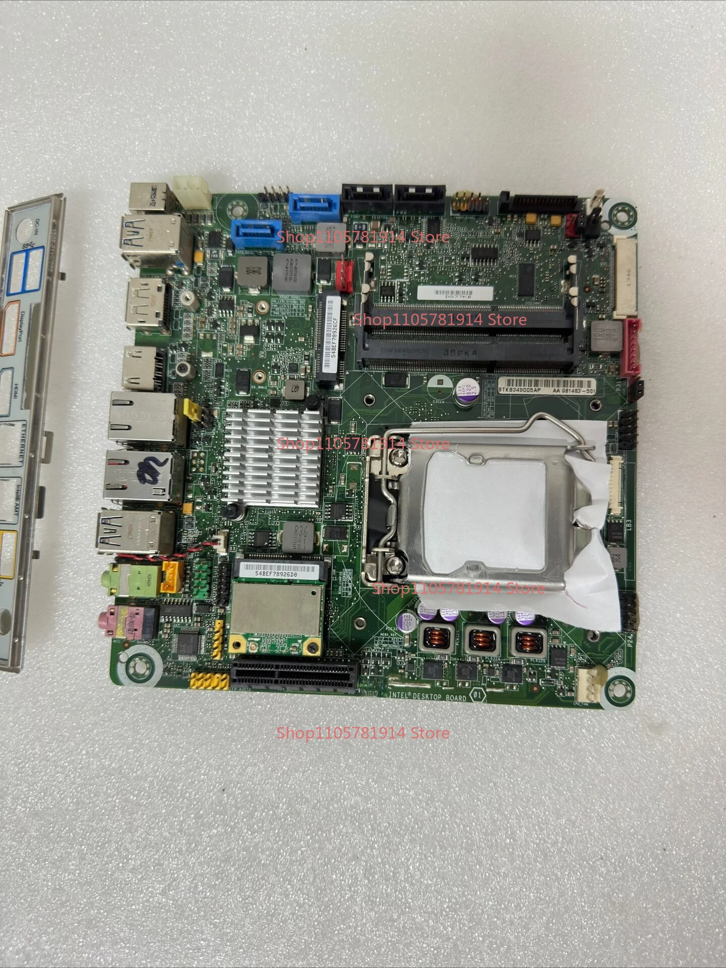 For Intel DQ77KB Dual Gigabit Main Board, 17 * 17 + ITX Small Host Main Board