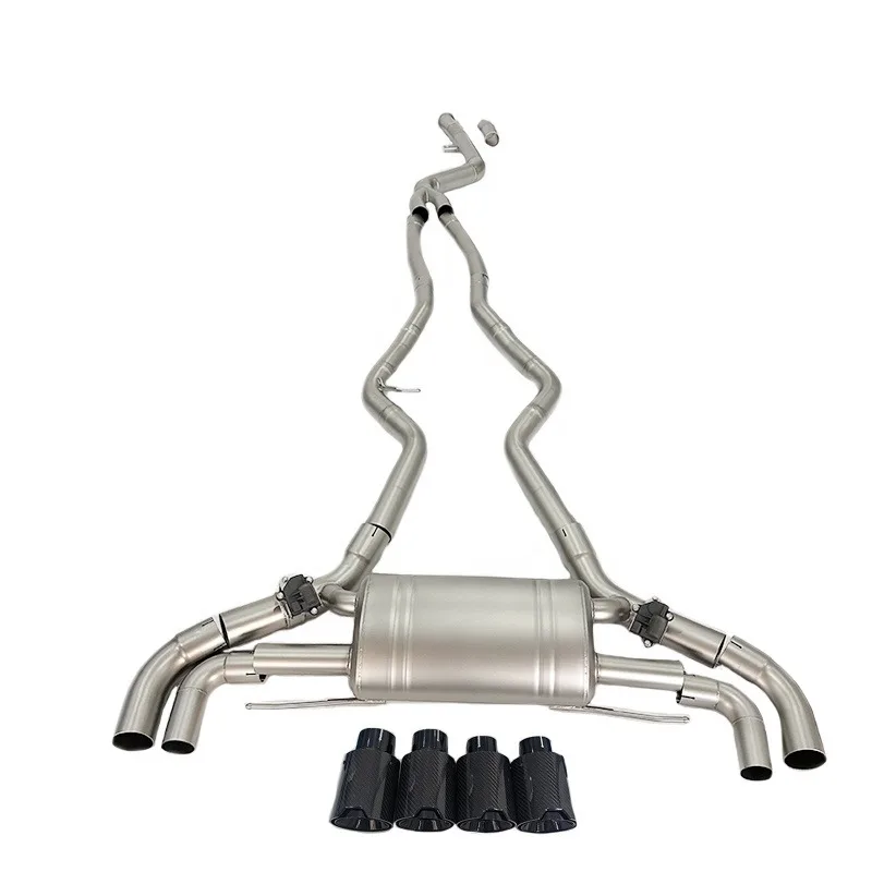 

Exhaust System SUS304 Performance Escape Exhaust Pipe Muffler for Bmw M340/m340i M440i 3.0t Remote Control