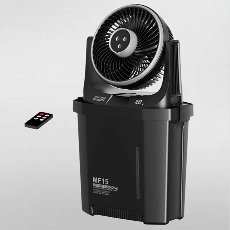 عن بعد المحمولة رذاذ الماء مروحة التبريد مروحة رذاذ الماء الأجهزة الصغيرة الطابق الدائمة DC5V مروحة رذاذ التبريد