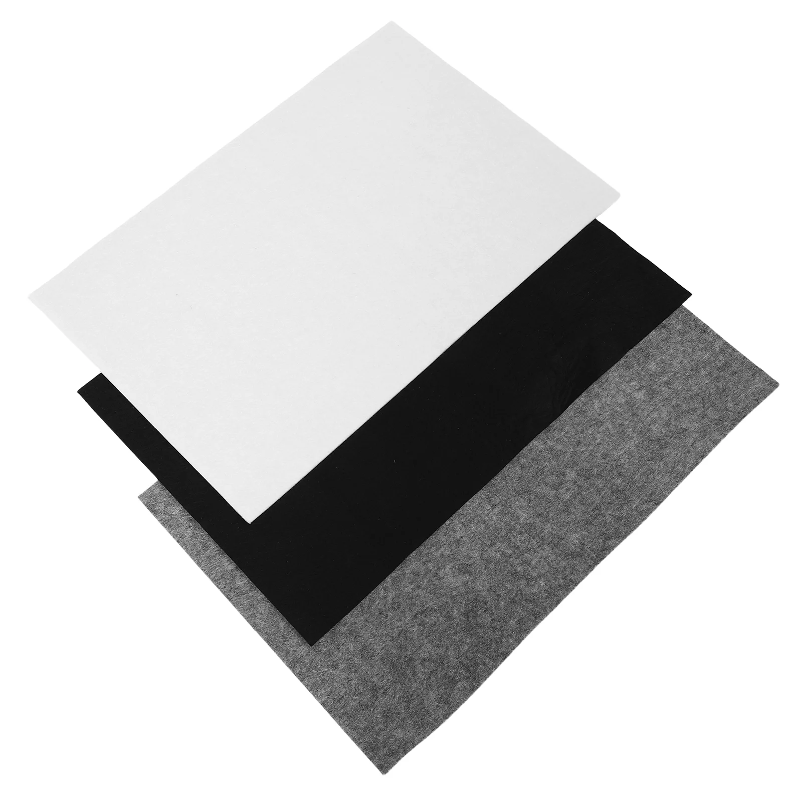 3 Pcs Calligraphy Felt Pad Inkpad for Stamp Painting and Water Drawing Mat