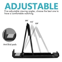 Support de téléphone réglable pour table, support de bureau pour Ipad, IPhone, Samsung, Xiaomi, Huawei, support universel pliable pour téléphone portable 4