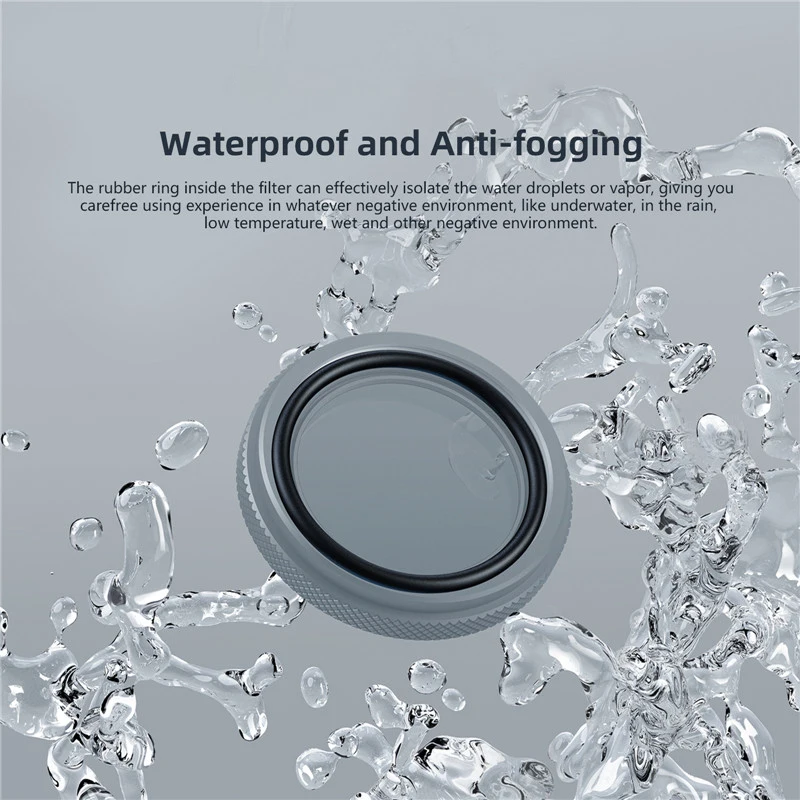 مجموعة فلتر عدسة لـ Insta GO 3S ، ملحق زجاج بصري يعمل بالفوق البنفسجية ، مجموعة ND ، CPL ، ND8 ، ND16 ، ND32 ، ND64