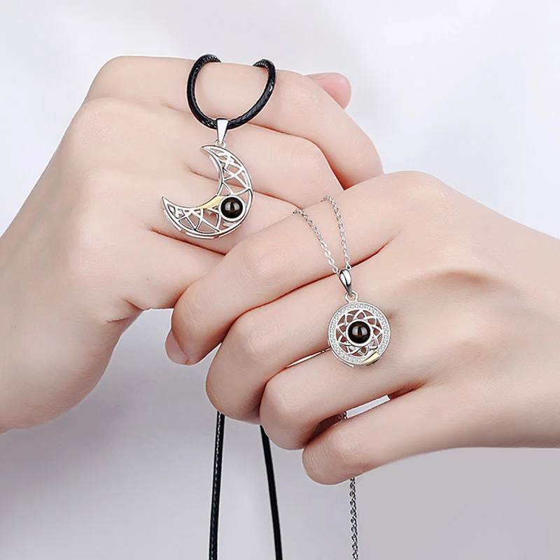 2 sztuk/zestaw para pasujący n – Magnetic Couple Matching Necklaces recenzja i cena