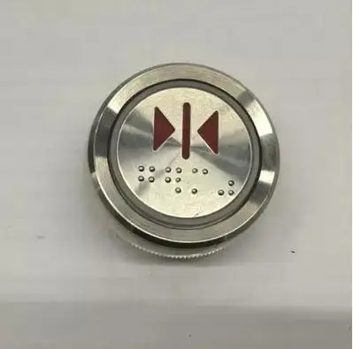 

AK-22 Elevator Button, various LED with Braille MTD330, can be convex, diameter 37MM
