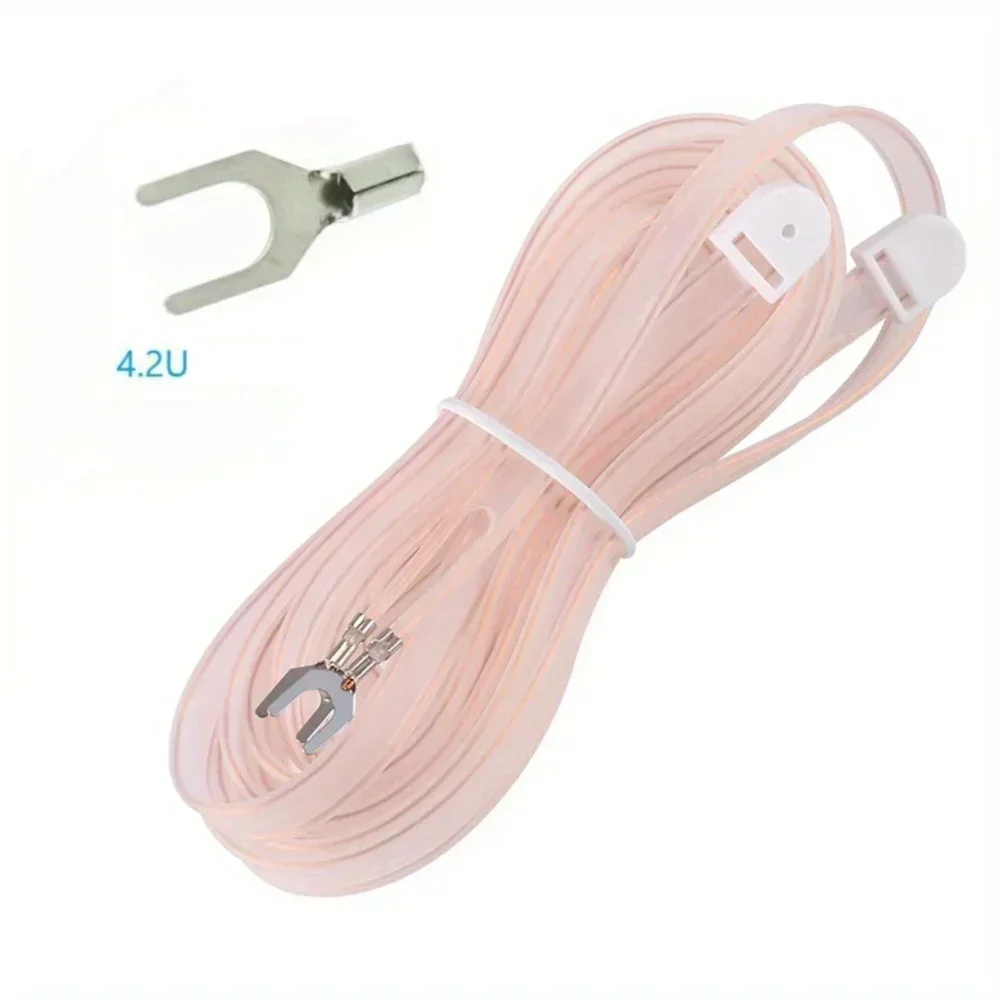 300-Ohm FM-dipool T-vorm radio-antenne met spade-terminal voor indoor home kabel stereo tuner-ontvanger