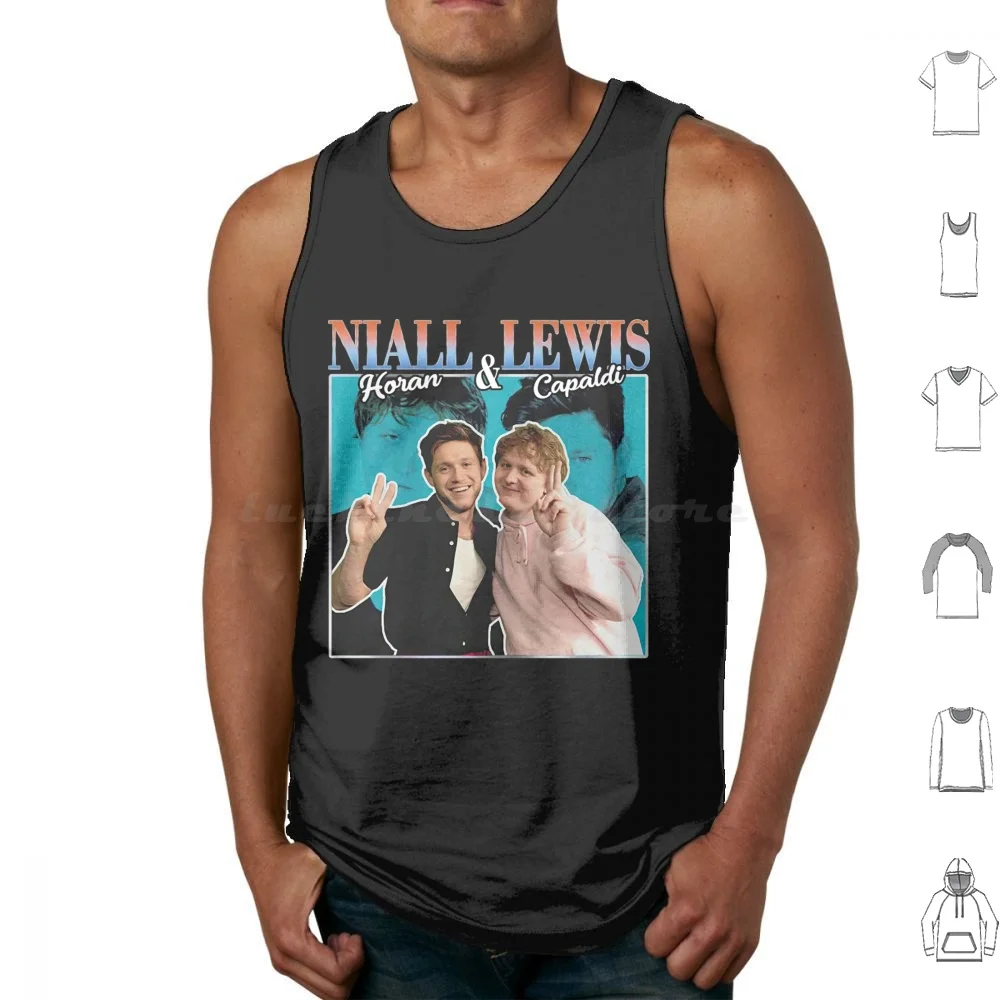 Léwís Cápáldzia Víntágé 90's Hyp تانك القمم طباعة القطن Léwís Cápáldzia Albaudm Cápáldzia Chéér Funny Gúitreár haoppy Léwís Musik