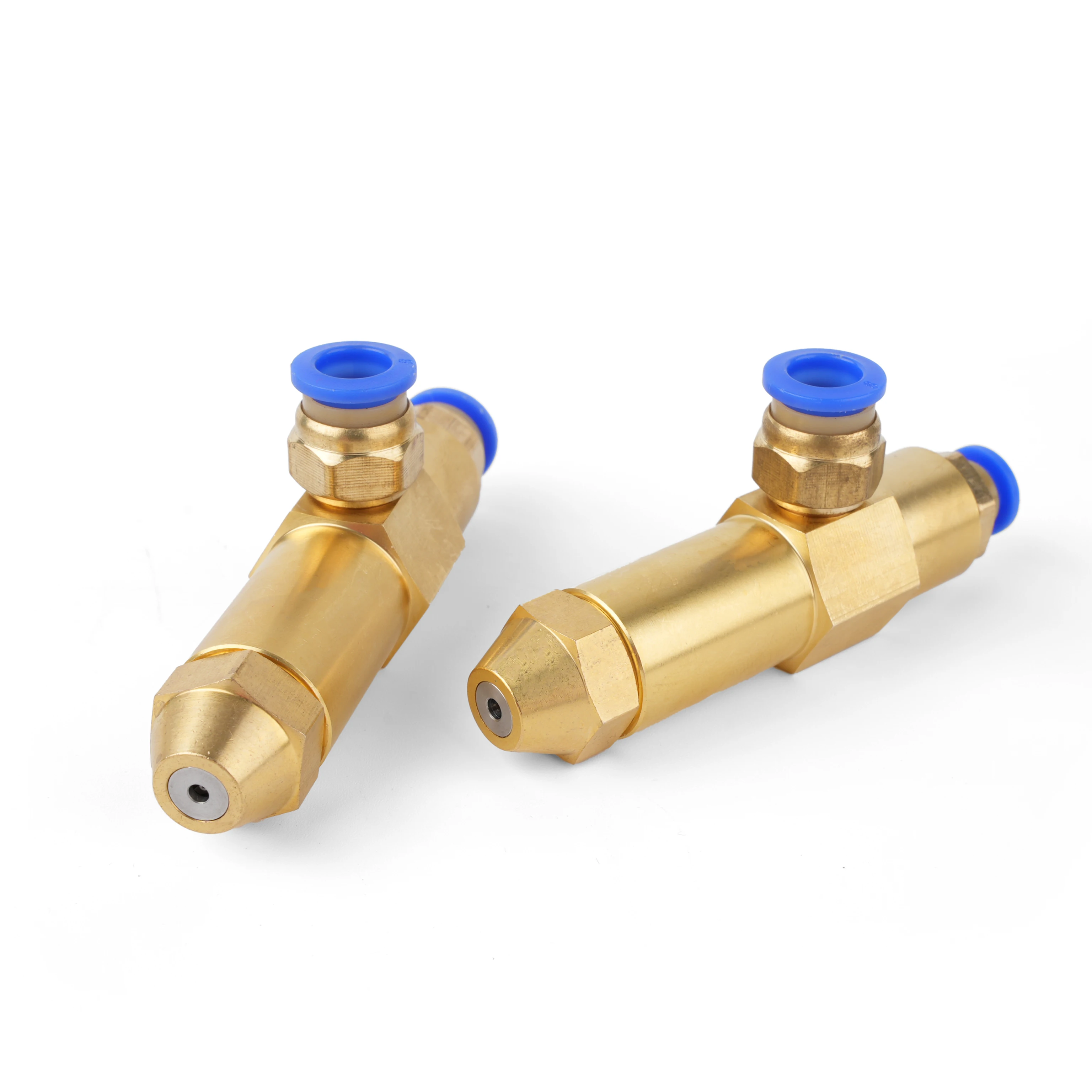 Brass Siphon Fuel Nozzle Boiler Atomizer Mix Burner 8mm Adapter Viton Seal, Methanol Oil Gas Water Air Atomizing Nozzle