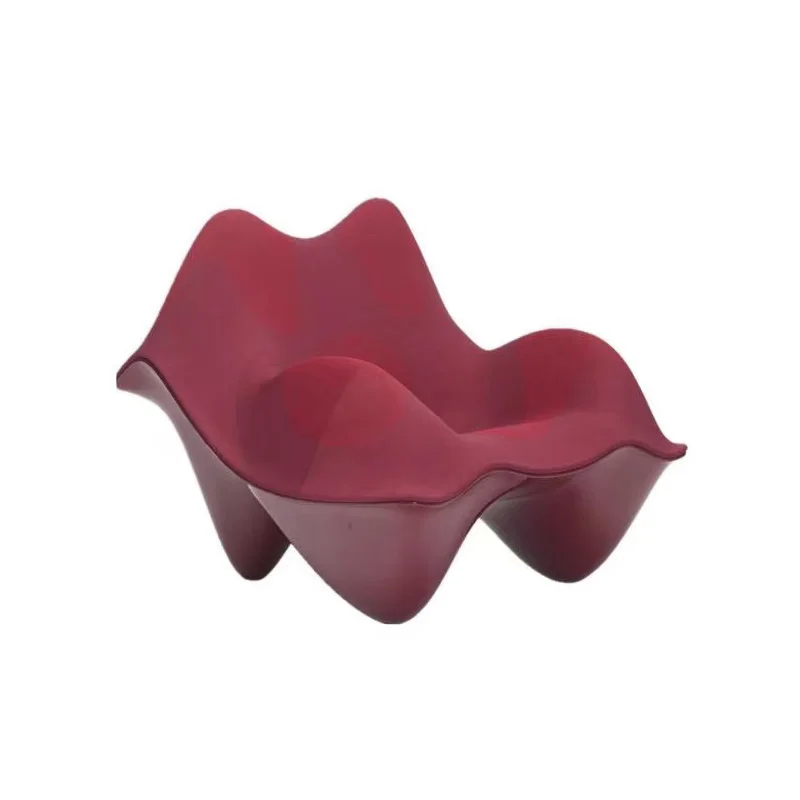 

Simple light luxury cloud, special-shaped single sofa chair, creative fiberglass, octagonal chair, personalized leisure chair