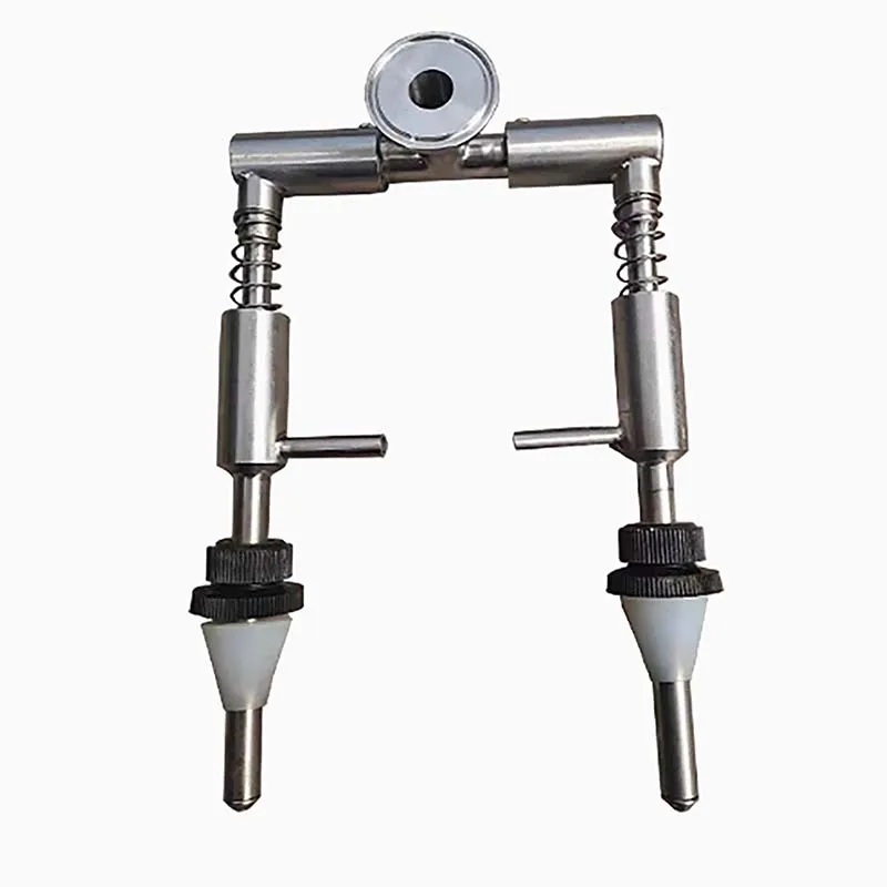 High Effective Grape Wine Filling Nozzle  Gravity Overflow Liquid Filling Machines Head