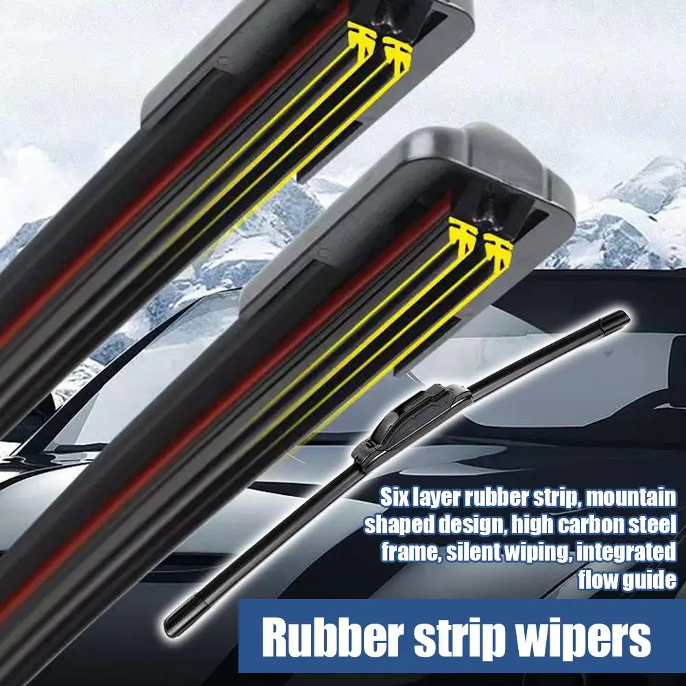 

General Car Rubber Strip Wiper Multilayer Windshield "16" 18 14 "19" Accessories " Car 20 Wiper C8R9