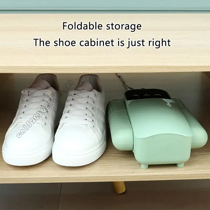 4XFB Intelligent Timer Shoe Dryer Boot Warmer Foldable Adjustable Dryer Quick Drying