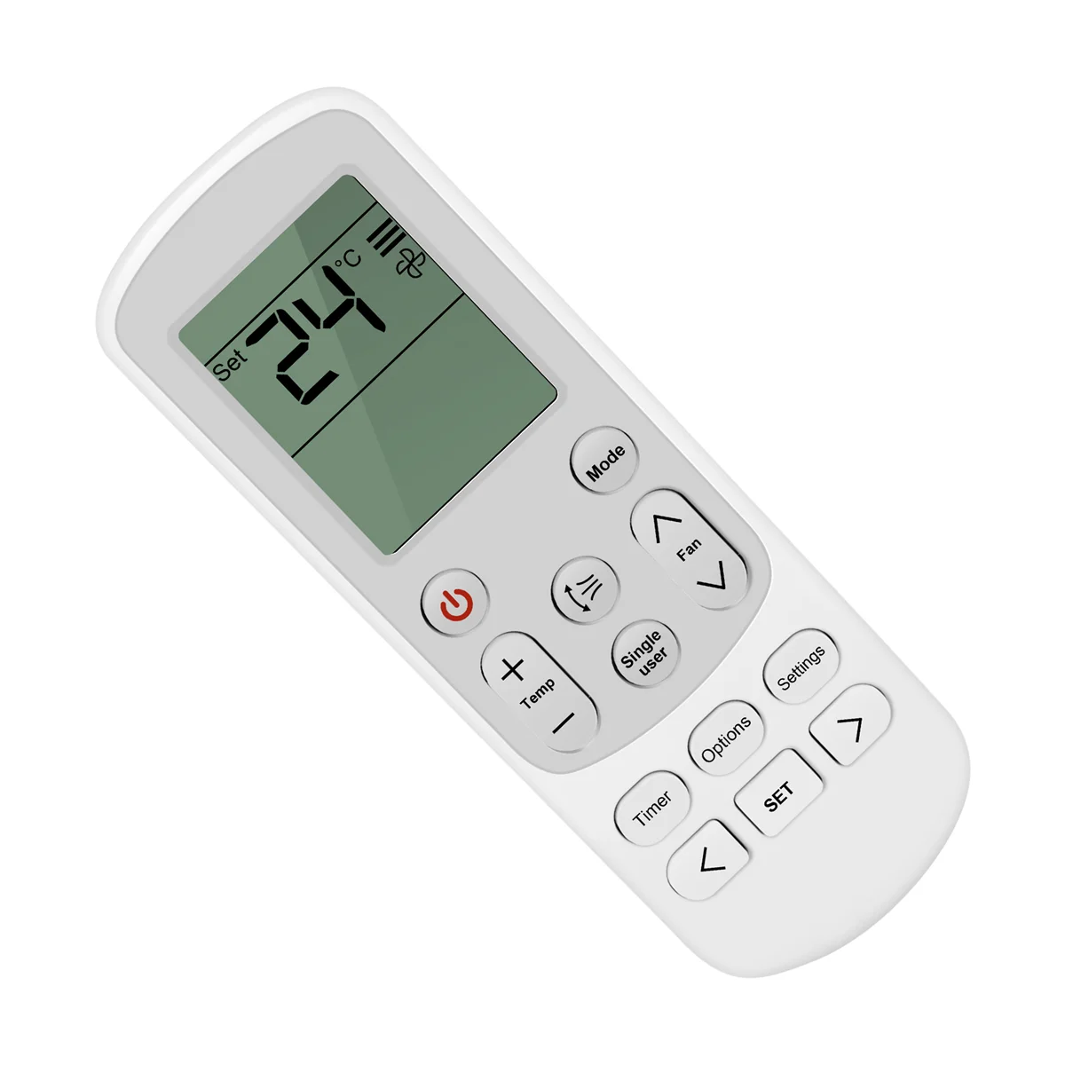 Mando a distancia de aire acondicionado, reemplazo de un solo usuario para Samsung DB93-15169G, DB93-14643T, AJ009JNNDCH, DB93-15169E