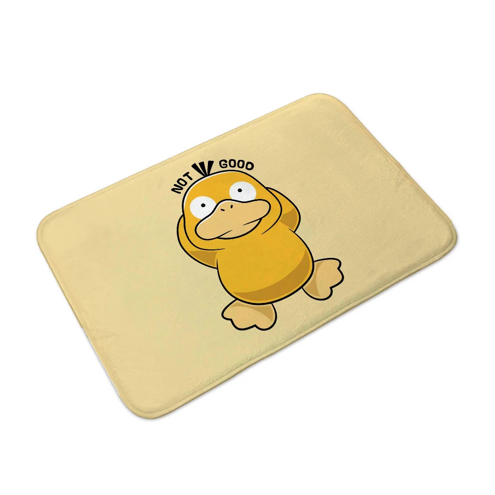 Psyducks Things to the House Entrance Door Doormat Outdoor Room Rugs Luxury Carpet for Bathroom Kitchen Floor Mat Cute Rug Home