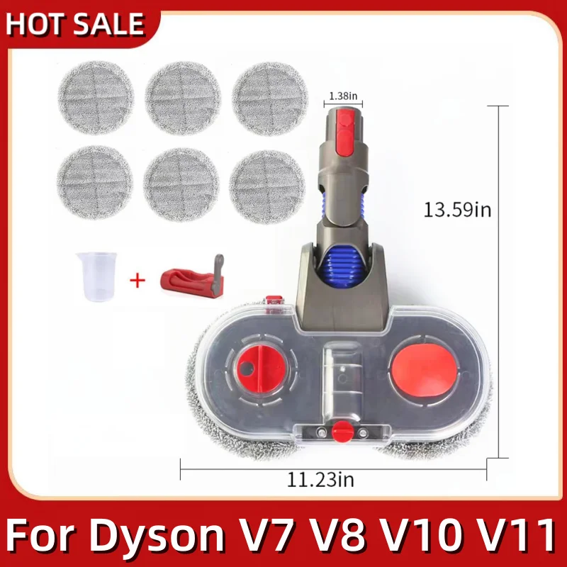 

Mop for Dyson Electric Mopping Vacuum Brush Cleaner Cleaning Cloth for Dyson V7 V8 V10 V11 Replaceable Parts with Water Tank Se