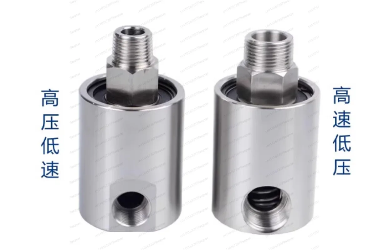 Stainless steel high pressure low speed pipe reel rotary joint water pressure automatic rotary cleaning equipment