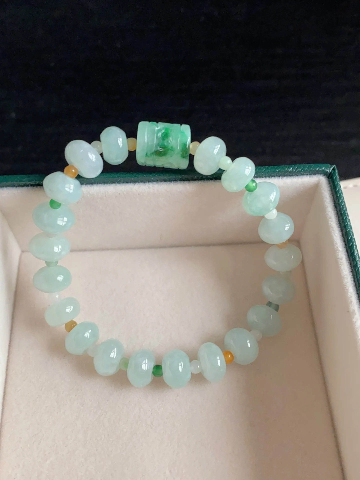 

Натуральный зеленый нефрит A Hetian Abacus бусины браслет 10 мм женский натуральный драгоценный камень редкий нефрит A кристалл AAAAAA