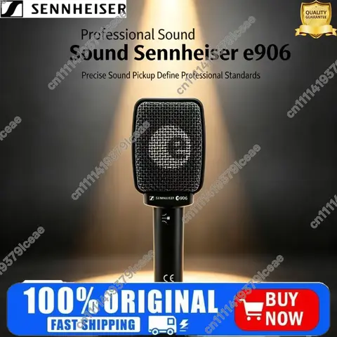 Sennheiser E906 Professional Moving Coil Instrument Microphone Guitar Speaker Microphone Live Recording