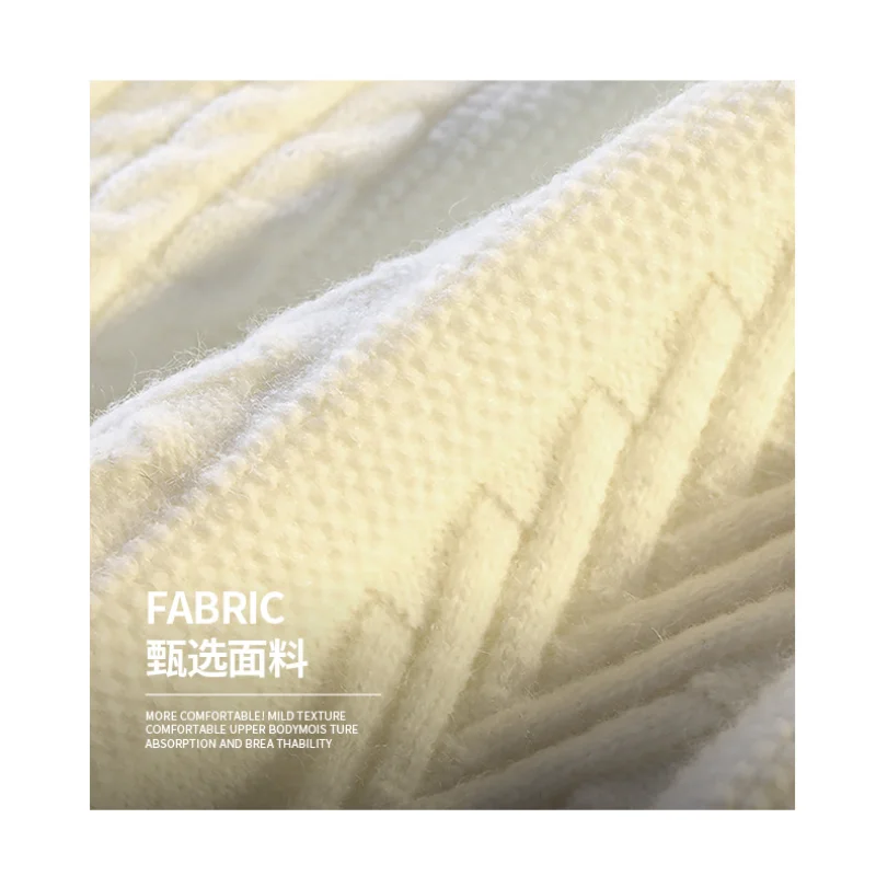 Solid Color Long-sleeved Pullover Sweater Round Neck Men's Fashionable Casual Top