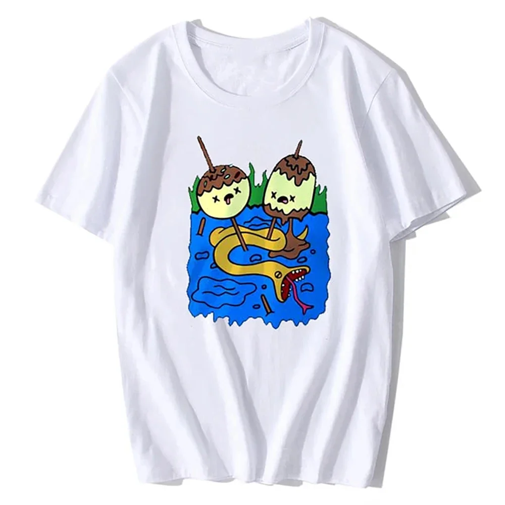 Summer Men's Clothing Rock Chewing Princess Casual Cotton T-Shirt Adventure Time T-shirt funny Marceline gift Fashion #913041