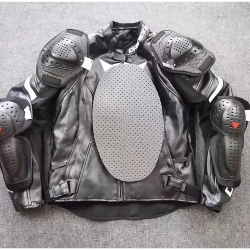 Motorcycle cycling suit titanium alloy four-season locomotive suit warm drop-proof racing suit riders men and women summer