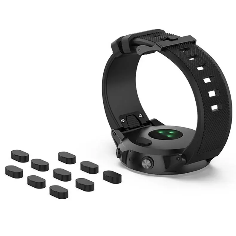 Universele Poort Opladen Siliconen Stof Plug Voor Garmin Fenix 5 S 5X7 7S Zweet Proof Beschermhoes voor Fenix 6S Venu2S 245M 45