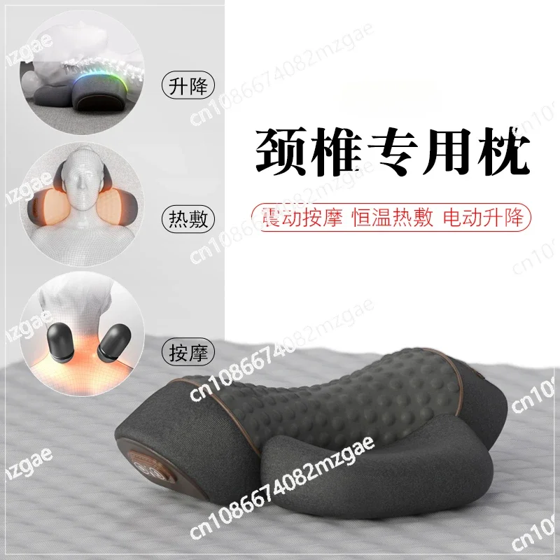 Sleep specific massage, spine non traction heating compression, repair cylinder to aid sleep, neck pillow