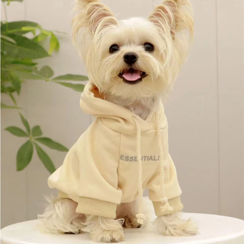 Winter Pet Dog Clothes For Dogs Cats Hoodies Warm Sweatshirt Small Medium Large Dogs Jacket Clothing Pet Costume Luxury Clothes