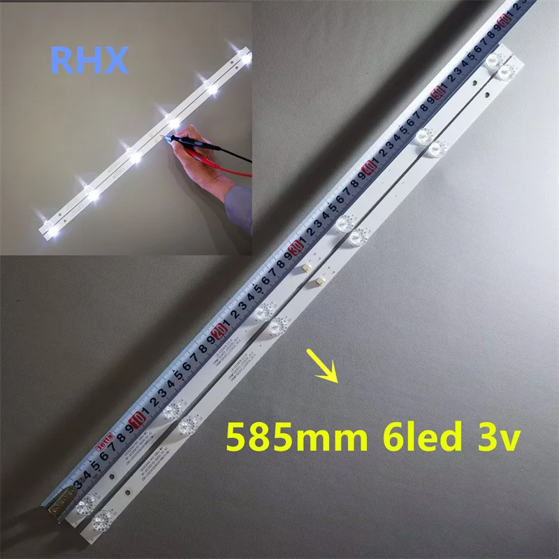 

FOR Changhong LED32A4060 32D3700I RF-AC320E30-0601S-05 A 585MM 6LED 3V 32inch use 100%new LCD TV backlight bar