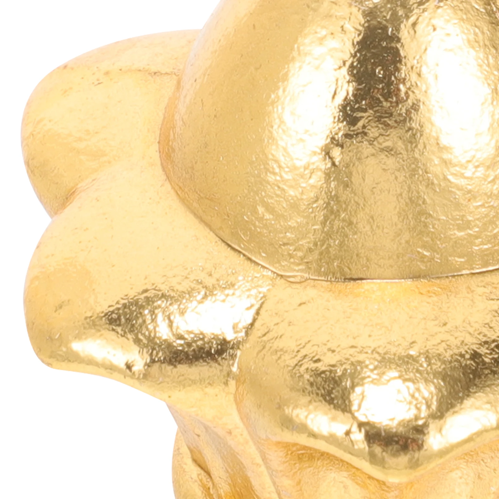 

4 Pcs Golden Hexagonal Lamp Finial Knob for Desk Floor Table Lamps Zinc Alloy Decorative Light Finials Top Covers Caps