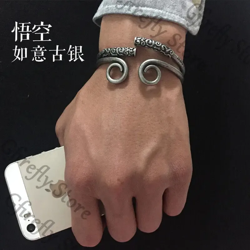 

Bracelet Black Myth: Wukong Bangle Hand Chain Wristband Fashion Sun WuKong Open Mouth Hermes Colleagues Ambitus Gift
