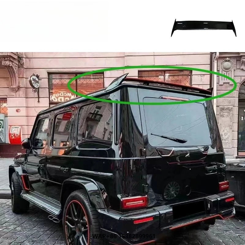 

G-Class W464 W463A G500 G350 G63 Rear Spoiler Dry Carbon Fiber Material 2018-2022 Year for W463a Tail Wing Bumper Lip