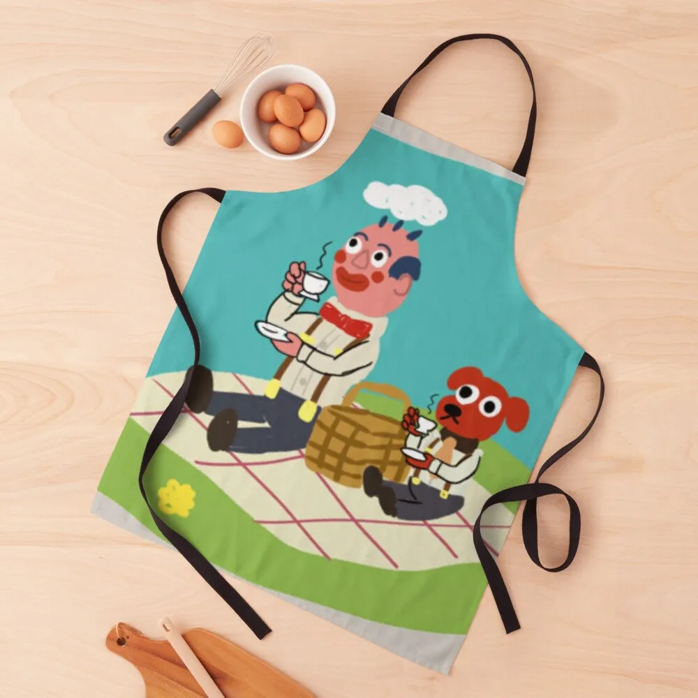 grolton and hovris dont hug me im scared theory Apron Home And Kitchen Trim Cloth Chef Accessories Apron