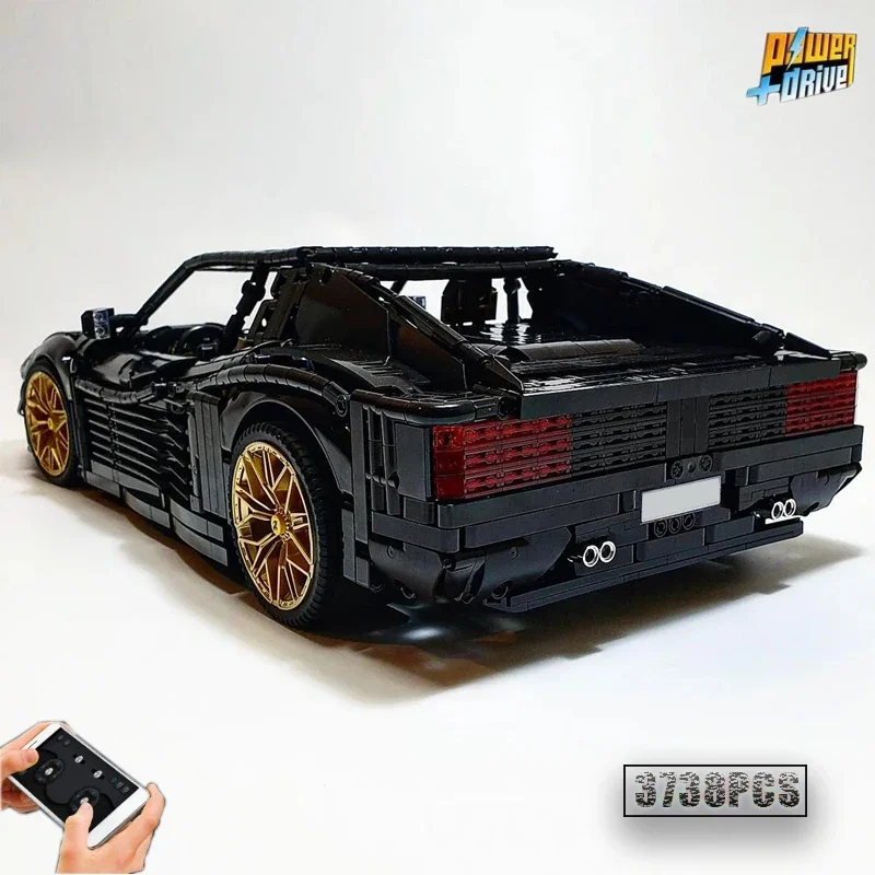 NEW 3738PCS Classic Sports Supercar 3738pcs Model Buiding Kit Block Self-locking Bricks Birthday Christmas Collection Gift