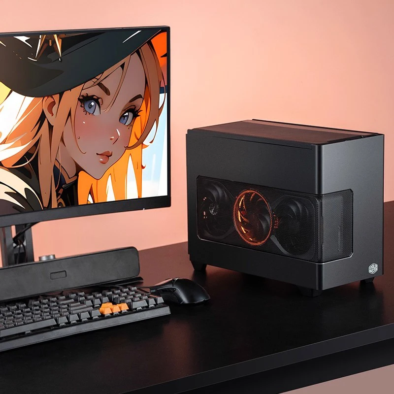 Rtx5060ti Mini Itx Host per computer 1tb Materiale in lega di alluminio Intel 230f Ufficio Gaming Desktop Assemblaggio fai da te Macchina per computer