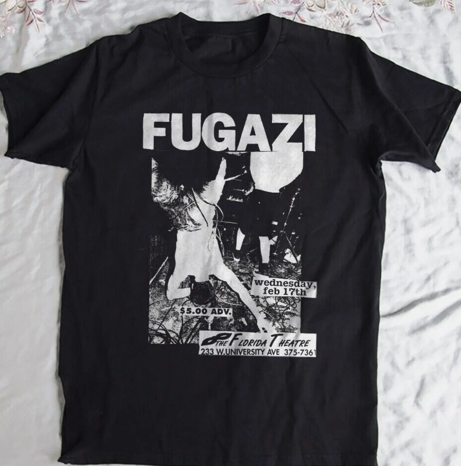 

Fugazi Band Black T Shirt Size S 3XL For Fans