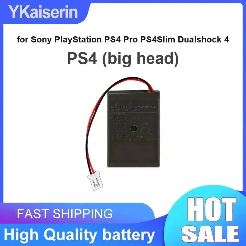 1000mAh Premium Replacement Game Controller Battery For Sony Playstation For PS4 Pro PS4Slim Dualshock 4 Big Head