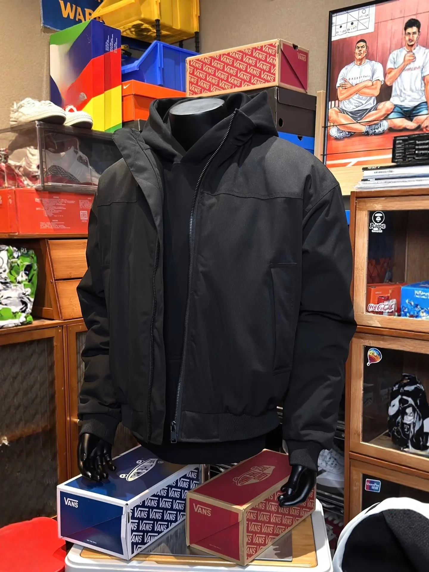 

Мужская хлопковая рабочая одежда Gtal Bla Flight Jaet, футболка с защитой от футболки, осень-зима, повседневное пальто в американском стиле с застежкой-молнией