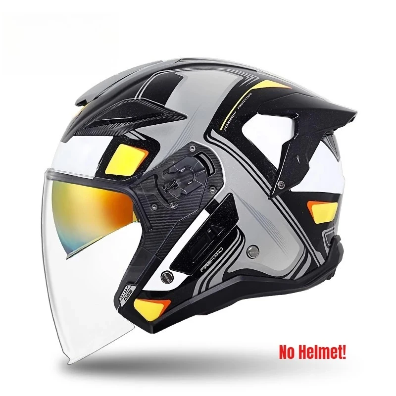 ل GSB S-278 خوذة العدسات الأصلي خوذة الملحقات مطلي واقية من الشمس أورورا اللون عالية الوضوح خوذة نظارات