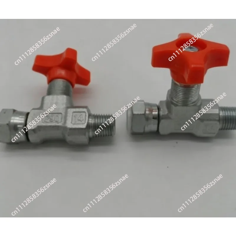 FT290‑14 Pressure Gauge Isolator Needle Valve, Gauge Protection Shut‑off Valve for Hydraulic System