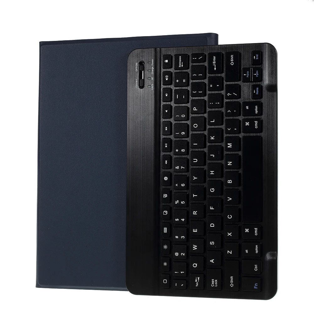 Coque de support en cuir pour clavier sans fil Bluetooth 2 en 1, pour iPad 10.2 (2021)/(2020)/(2019)/Air 10.5 pouces (2019)/Pro 10