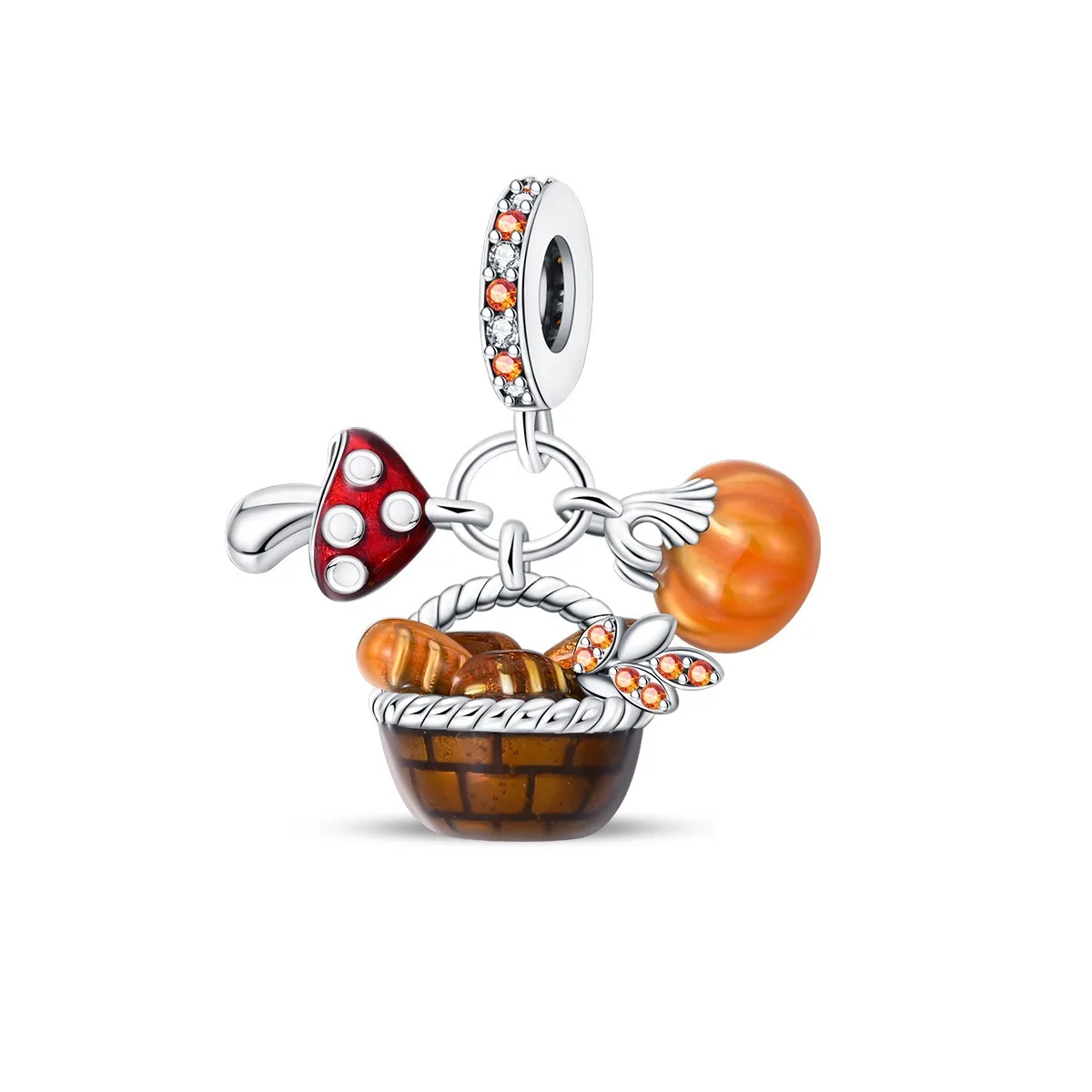 Original Charms Silver Plated Beads for DIY Bracelet Making
