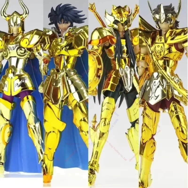 In Stock CS Model Saint Seiya Myth Cloth EX Sagittarius Aiolos/Capricorn Shura/Gemini Saga/ Libra Dohko Action Figure