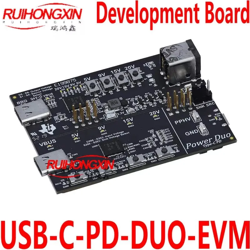 

USB-C-PD-DUO-EVM Источник тока мощности DUO и модуль оценки раковины USB PD