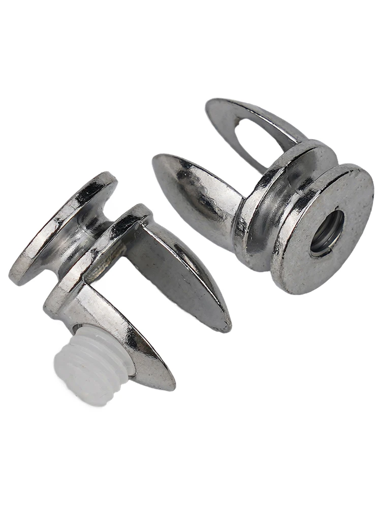 Morsetto di supporto per mensola regolabile da 4 pezzi per supporto per partizione in vetro spesso 5mm-8mm Staffe di supporto per mensola in vetro Hardware
